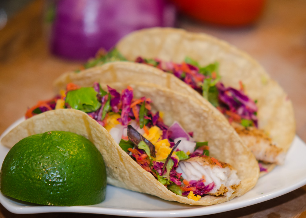 Baja Fish Tacos with Avocado and Tilapia Simple Awesome Cooking