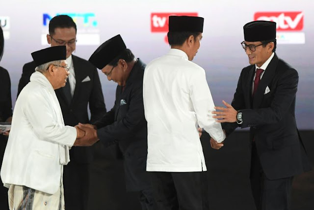 Real Count KPU 0,34 Persen: Jokowi 59,4, Prabowo 40,5 Persen