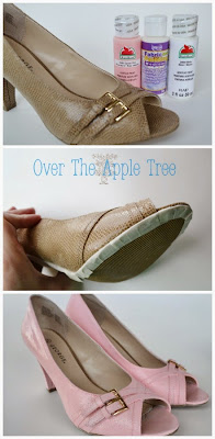 Paint Shoes For Spring by Over The Apple Tree