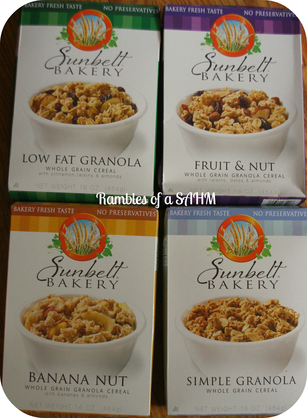 Review and Giveaway for Sunbelt Bakery Cereal SunbeltGranola