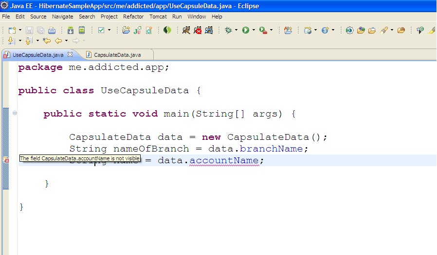 Encapsulation | how to achieve encapsulation in Java | Addicted to JAVA