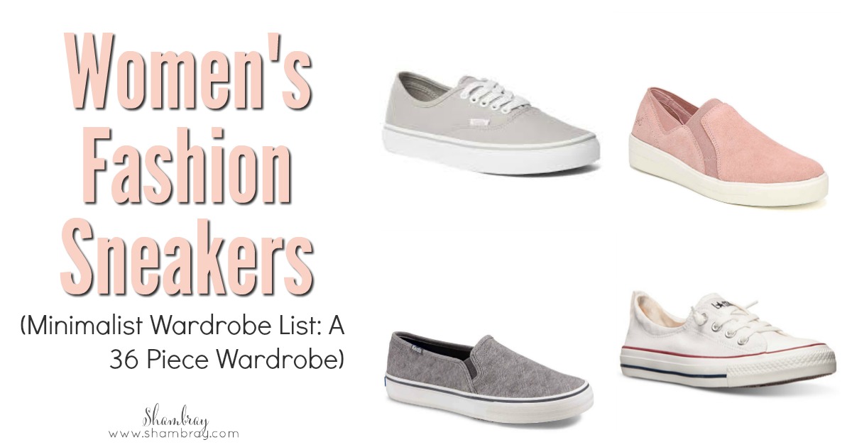 Shambray: Women's Fashion Sneakers (Minimalist Wardrobe List: A 36 ...