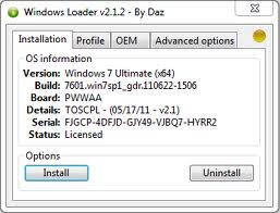 Активатор windows daz. Windows Loader by Daz – активатор. Windows Loader by Daz для Windows 7. Мотор лоадер 2. Активатор Windows 7 Loader.