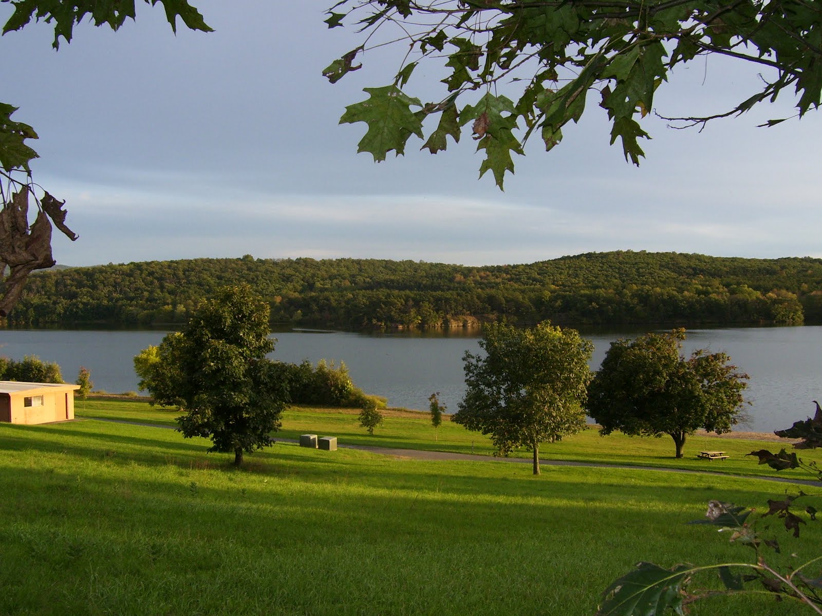 HELLO FROM FRED & ETHEL'S HOUSE Shawnee State Park, Pennsylvania