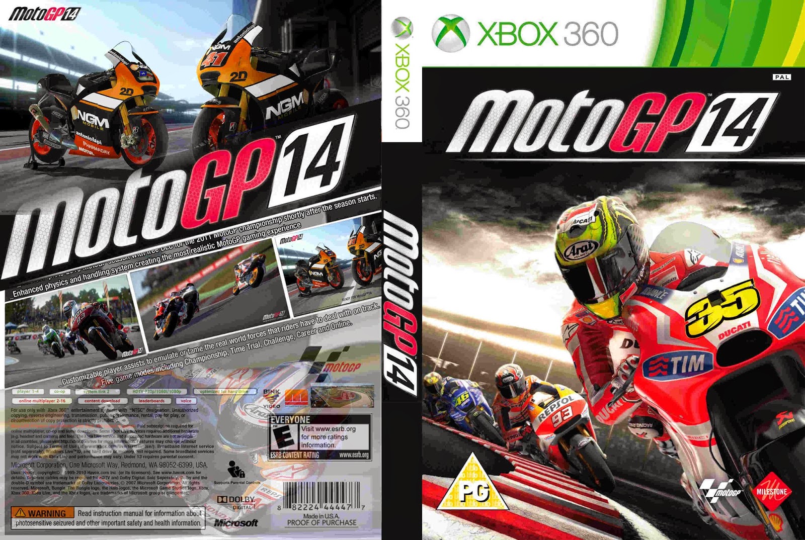 motogp 14 xbox 360