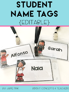 editable name tags