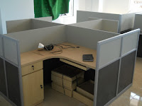 cubicle workstation meja partisi kantor