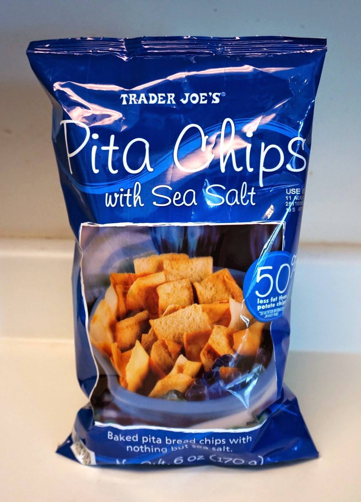 Exploring Trader Joe's Trader Joe's Pita Chips With Sea Salt