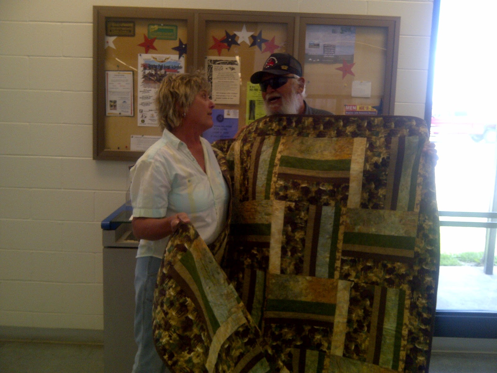 Our Walk With Stage IV Prostate Cancer Comfort Quilt