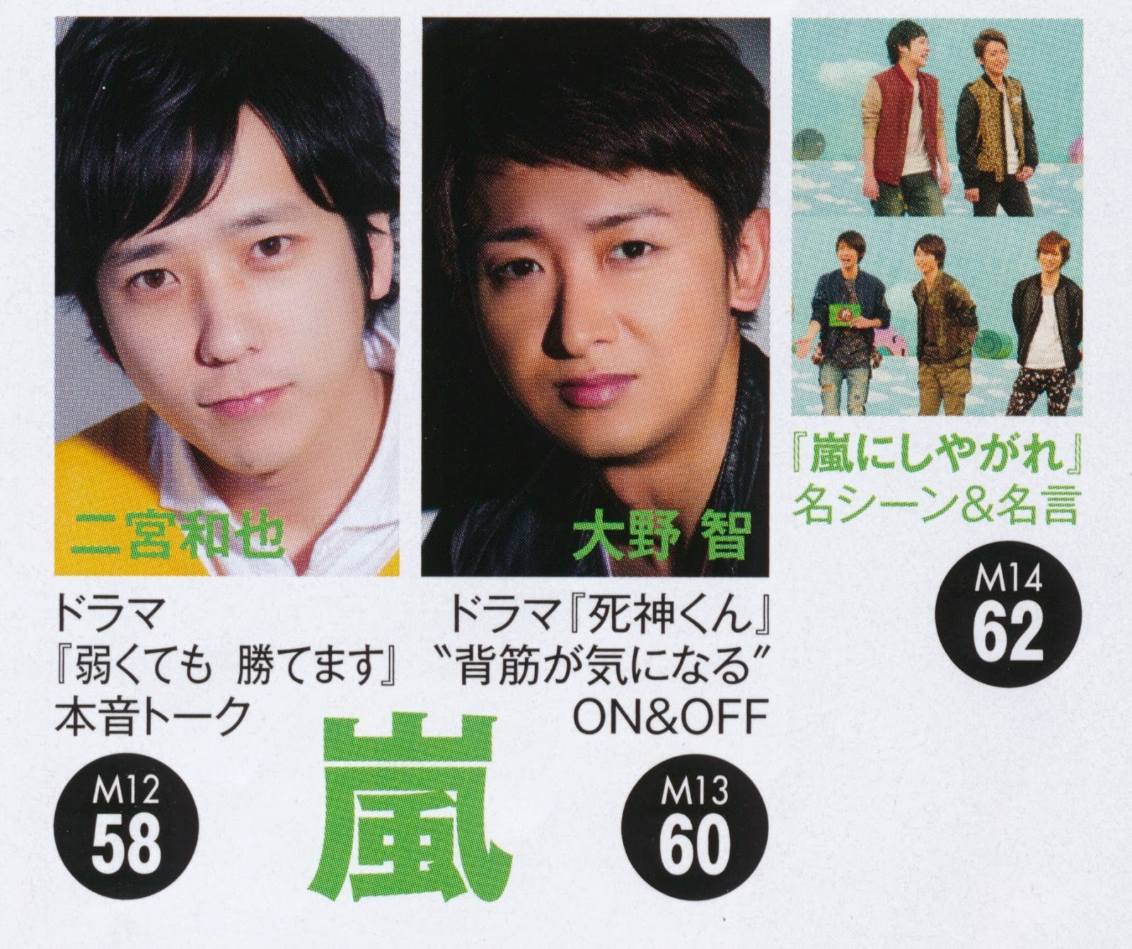 Arashi 3 Mandy S Blog Myojo 14年5月號 Popolo 14年5月號 內頁 嵐