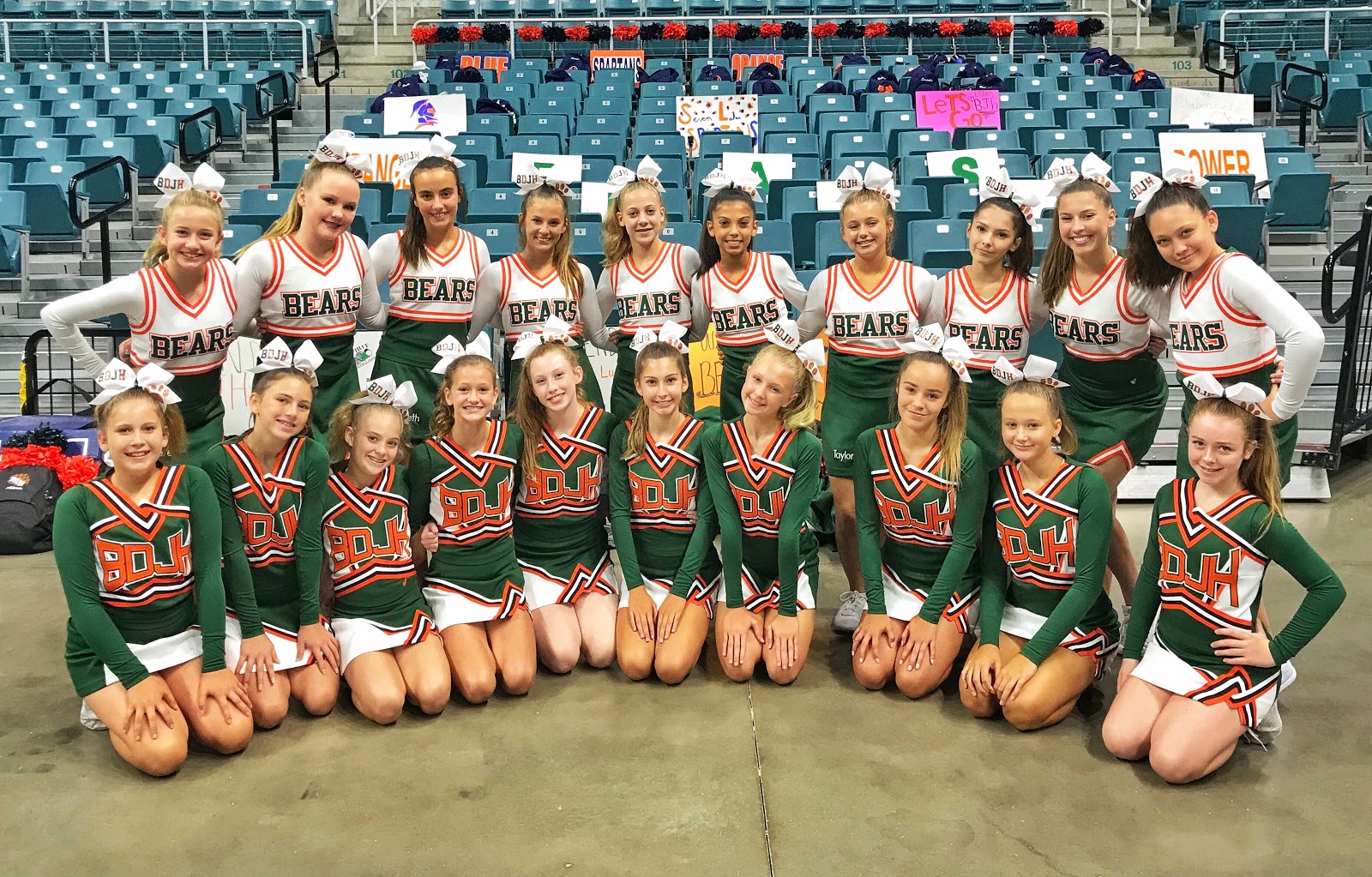 Junior High Cheer Big Sis/Little Sis + UCA Cheer Camp & AllAmerican