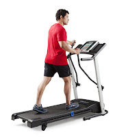 Weslo Crosswalk 5.2T Treadmill, hold on to CrossWork Upper Body Arms for a total body workout, image