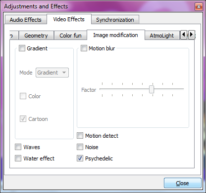 Apply Video Effects and Image modification in vlc player ~ VLC Media