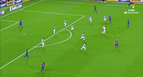 앞으로 쿠티뉴가 같이 플레이 할 선수의 수준 .gif 데이터주의 | 인스티즈