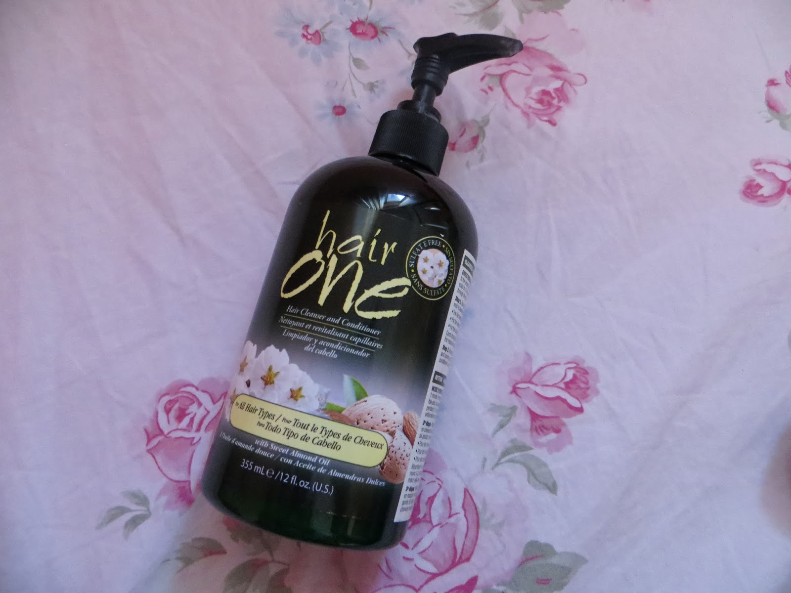 AtomicNony ♥ Hair One Sweet Almond Oil Hair Cleanser Conditioner Review