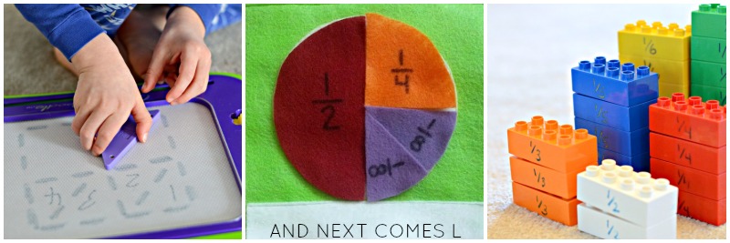 Fractions activities for kids from And Next Comes L