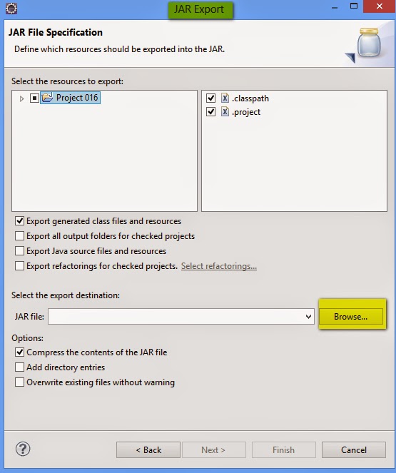SeleniumByArun 171. Creating .jar file using Eclipse IDE
