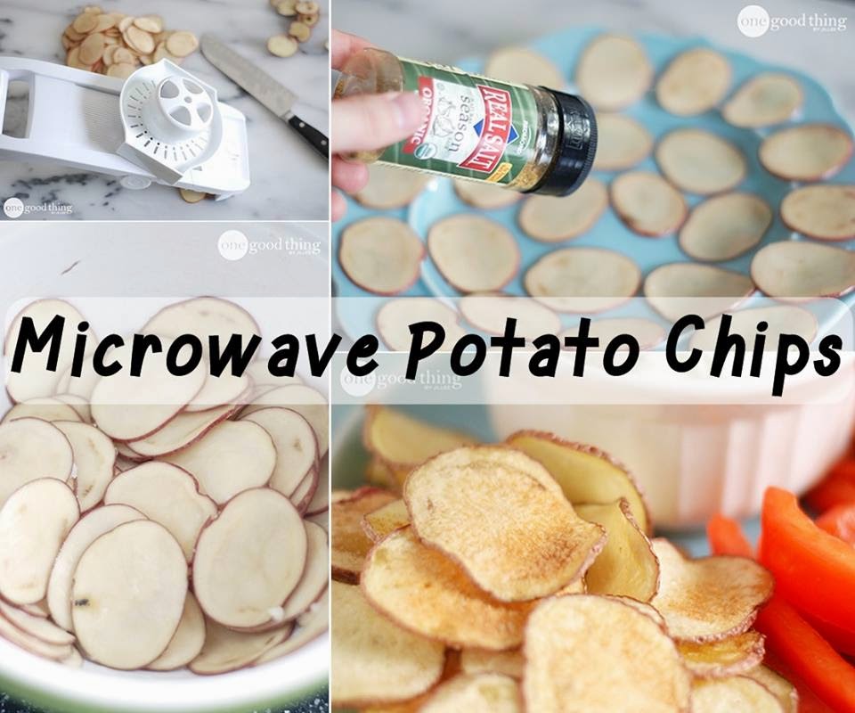Microwave Potato Chips Recipe - Handy DIY