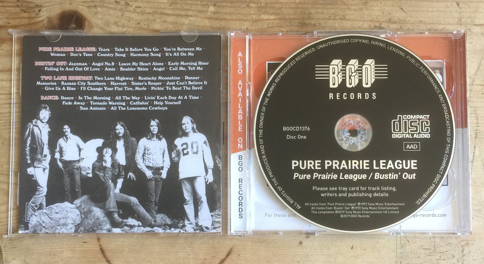 PURE PRAIRIE LEAGUE Collectors Guitar Picks 3-Lot ; Classic Cowboy Album Covers