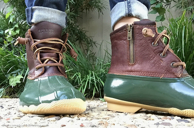 Sperry duck boots are perfect for Southern winters - keep your feet dry and warm!