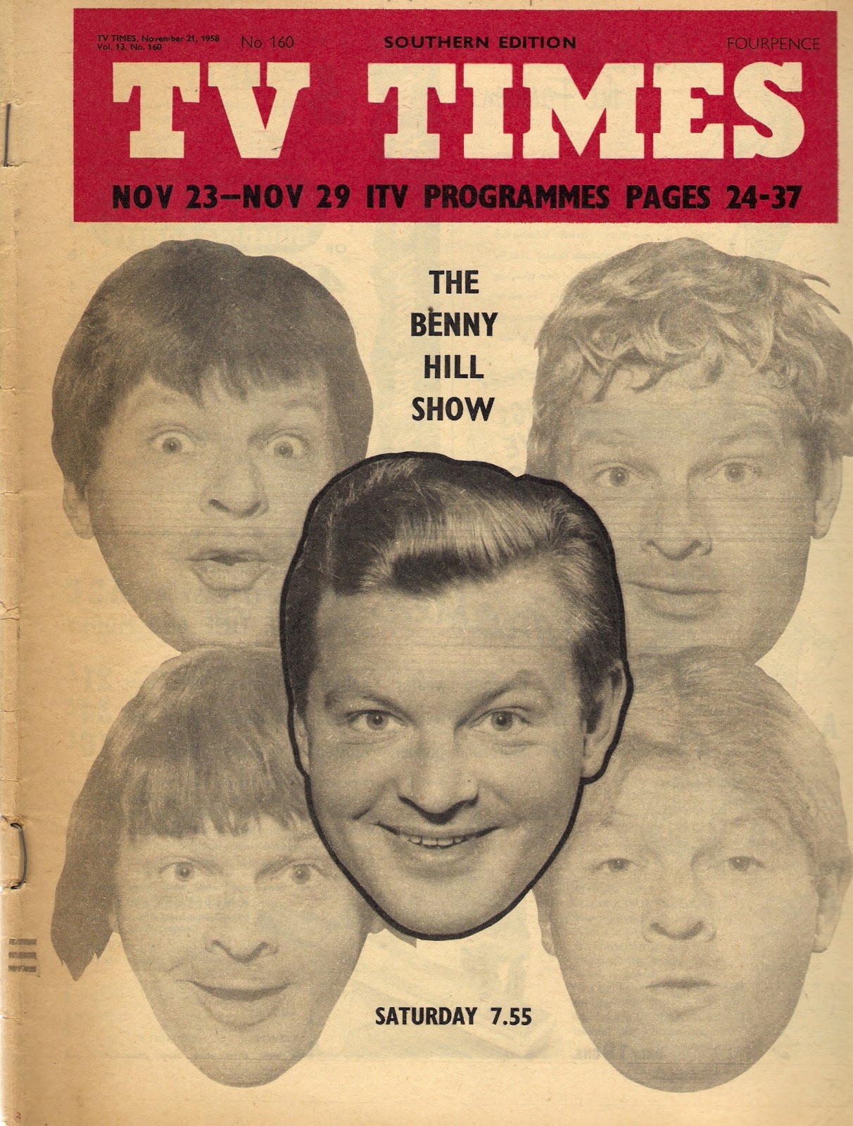 Hold the Cover TV Times (1958 and 1975)