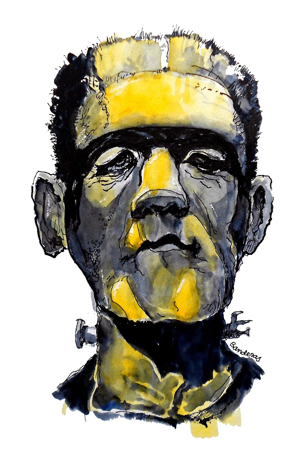 Terry's Ink and Watercolor Halloween