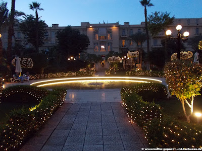 Luxor Hotel Winter Palace Garten