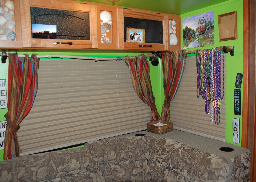 Rv Curtain Ugly Blind Cover Up Duct Tape