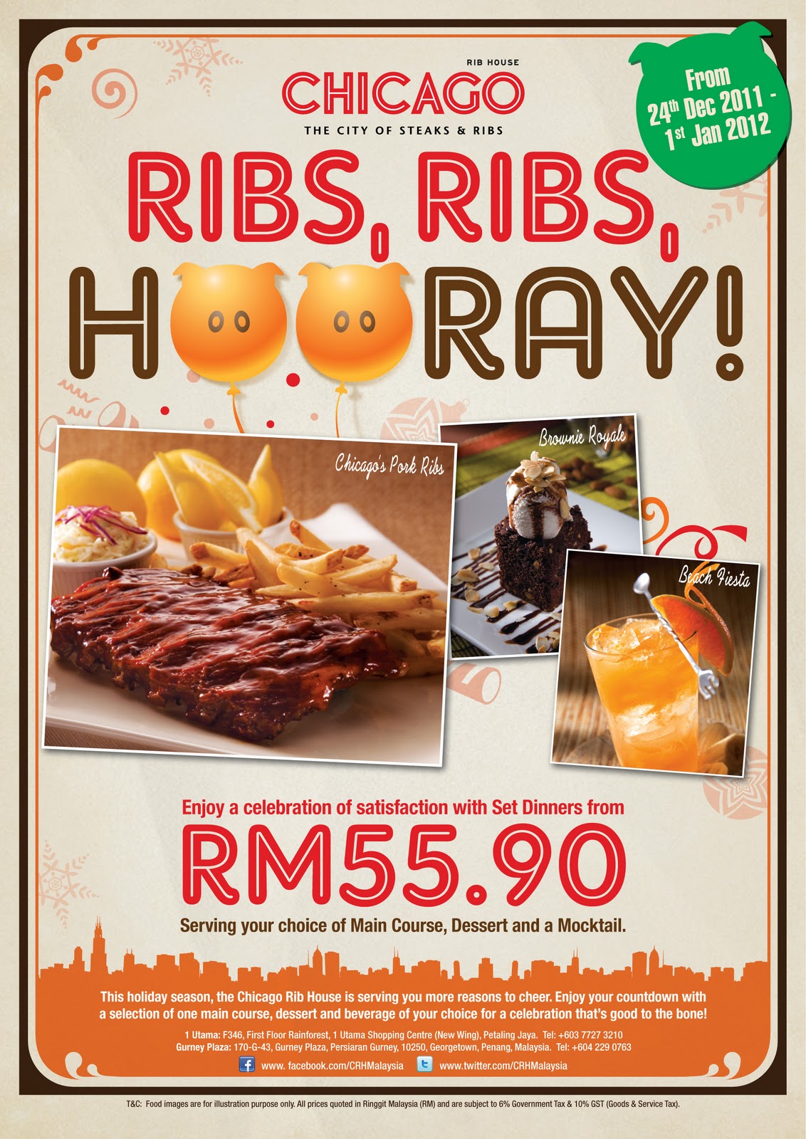 So What's Up? Chicago Rib House at 1 Utama