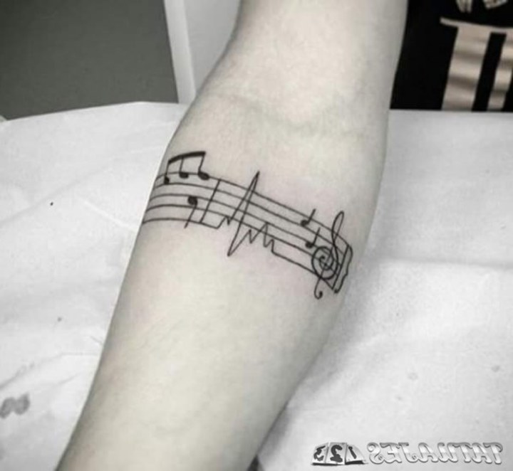 Tatuajes Notas Musicales - Significado tatuaje notas musicales símbolos musicales (1) Tatuarte 