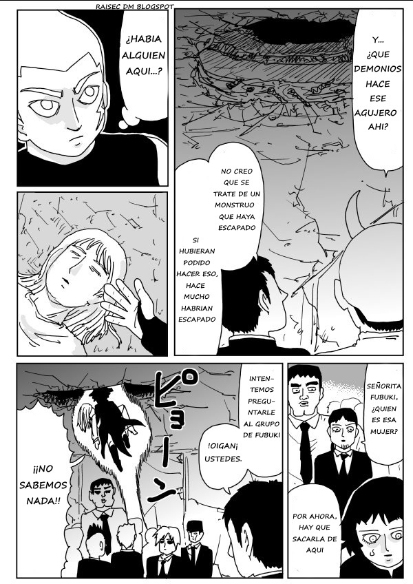 One Punch Man WebComic Traducido al español: Capitulo 107.1