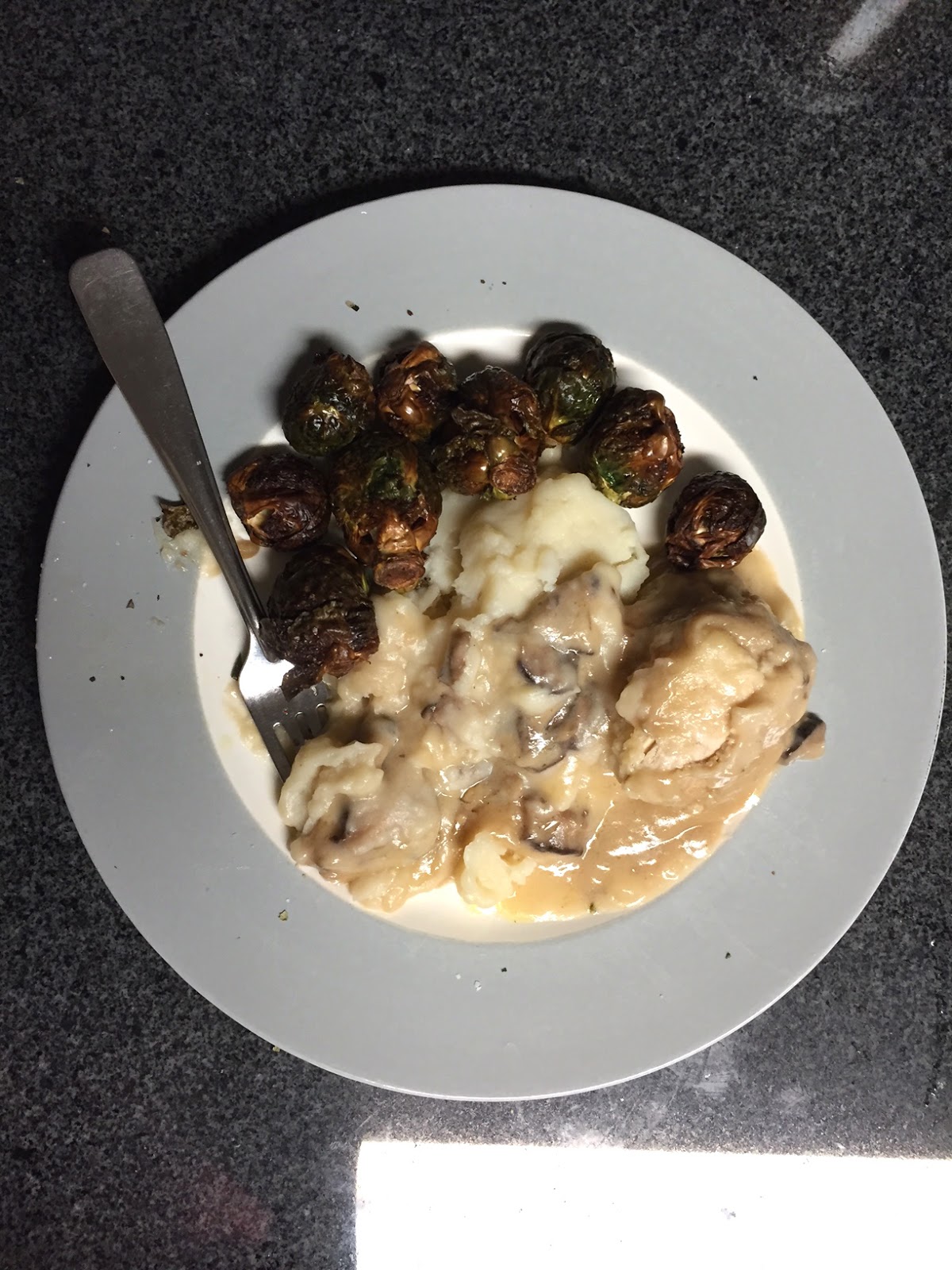 Review Trader Joe's Chicken Marsala with Mashed Potatoes A Nibble Bit