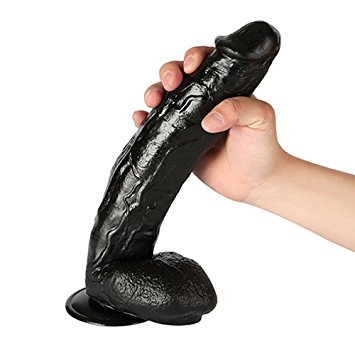 Huge black dildo