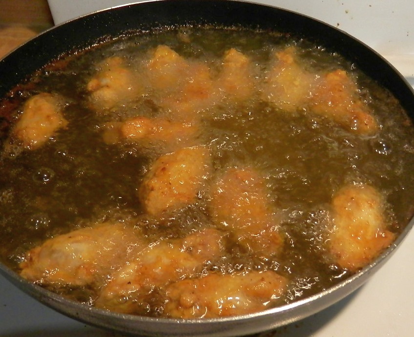 The Left Chapter Southern Style Chicken Wings Stovetop Deep Fried