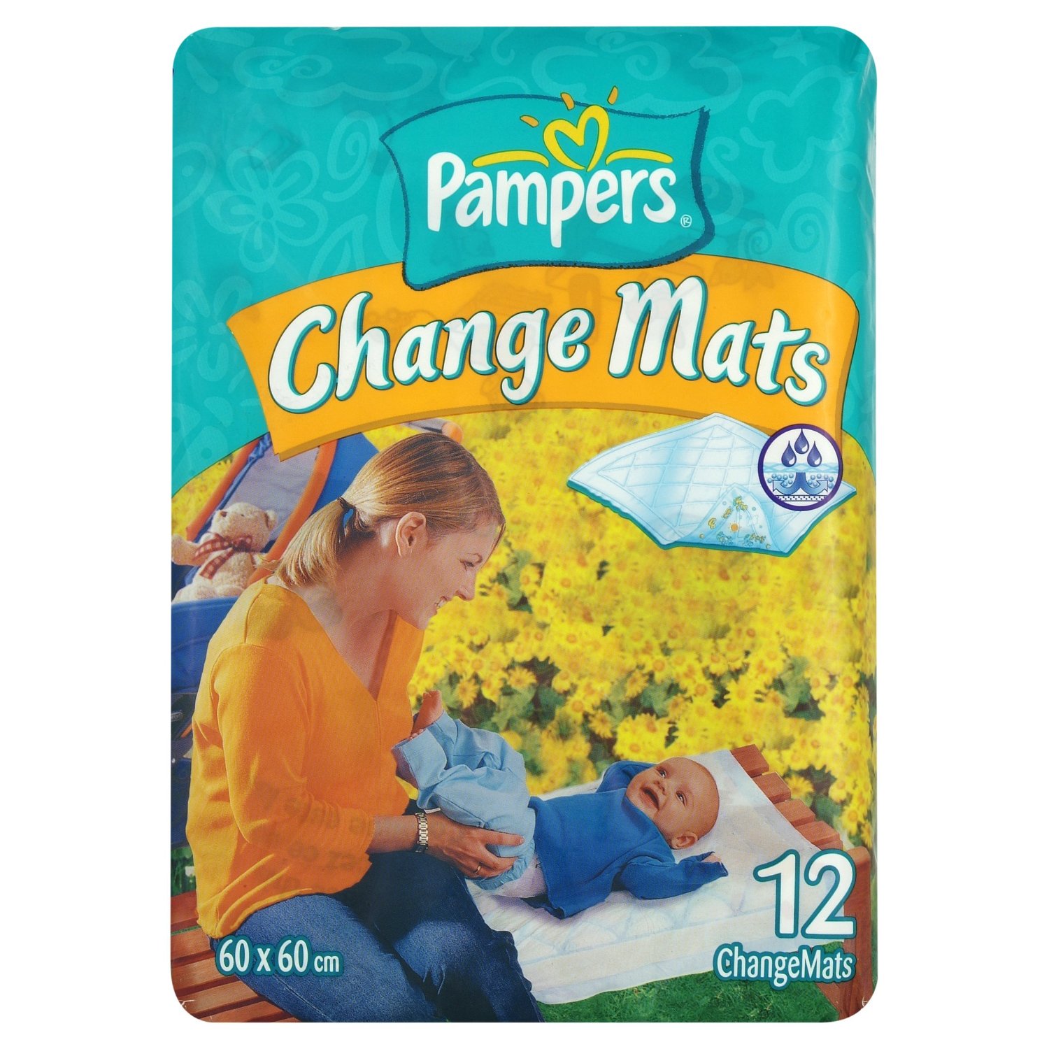 Top Deals, Best Selling Pampers Change Mats, 12 Mats price today £4.00