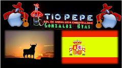TIO PEPE  BANDERA DE ESPAÑA Y EL TORO DE OSBORNE