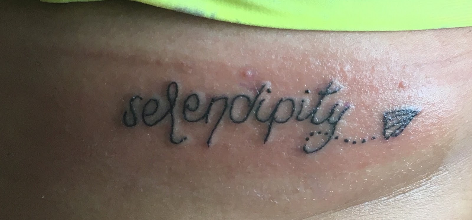 Idle tuesday afternoon thoughts: The Serendipity Tattoo
