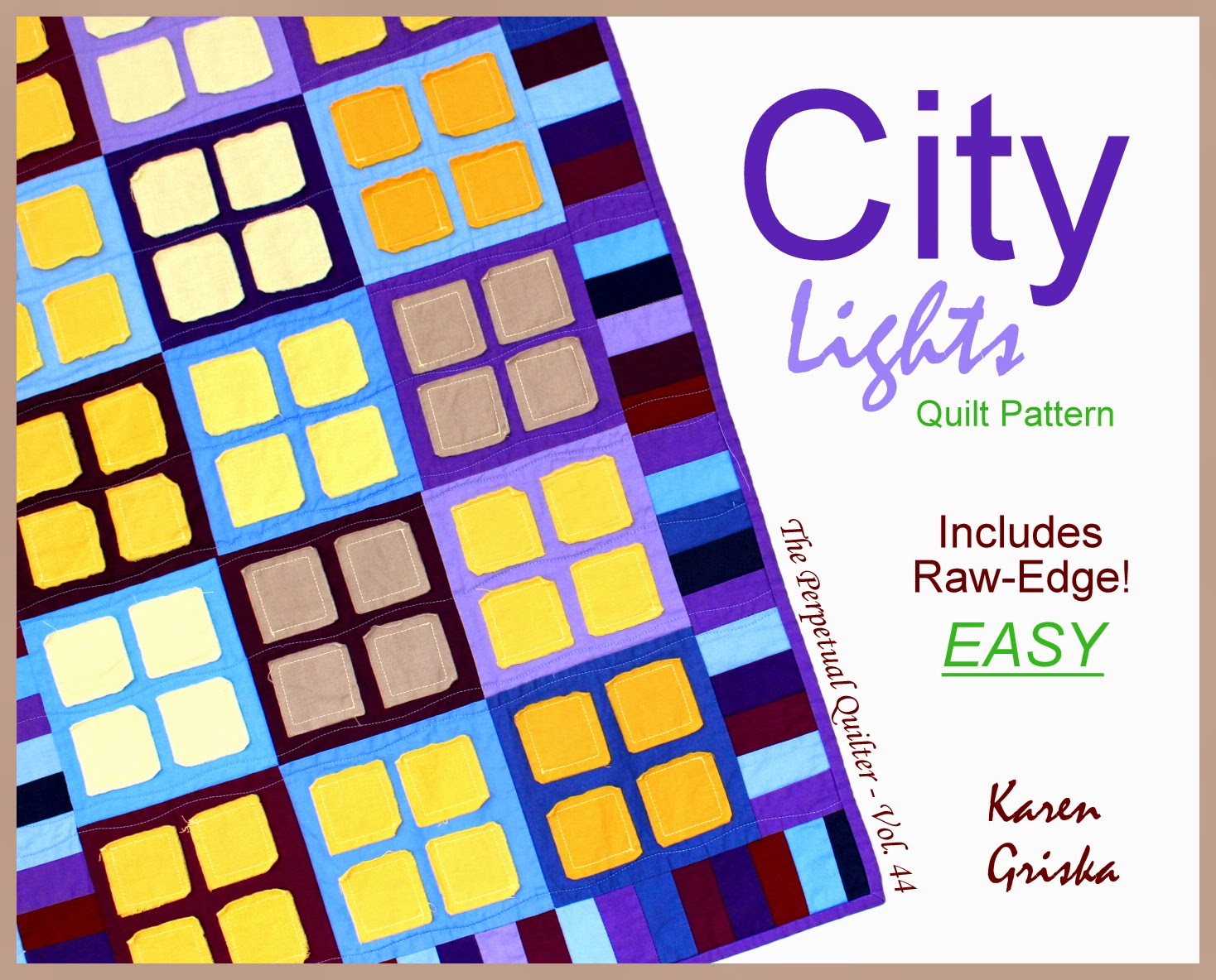 Selvage Blog New City Lights Quilt Pattern!