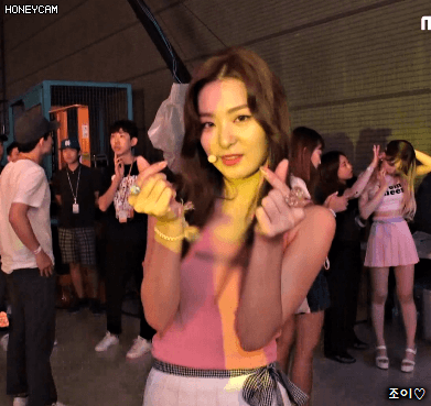 쇼챔 비하인드 레드벨벳.gif | 인스티즈