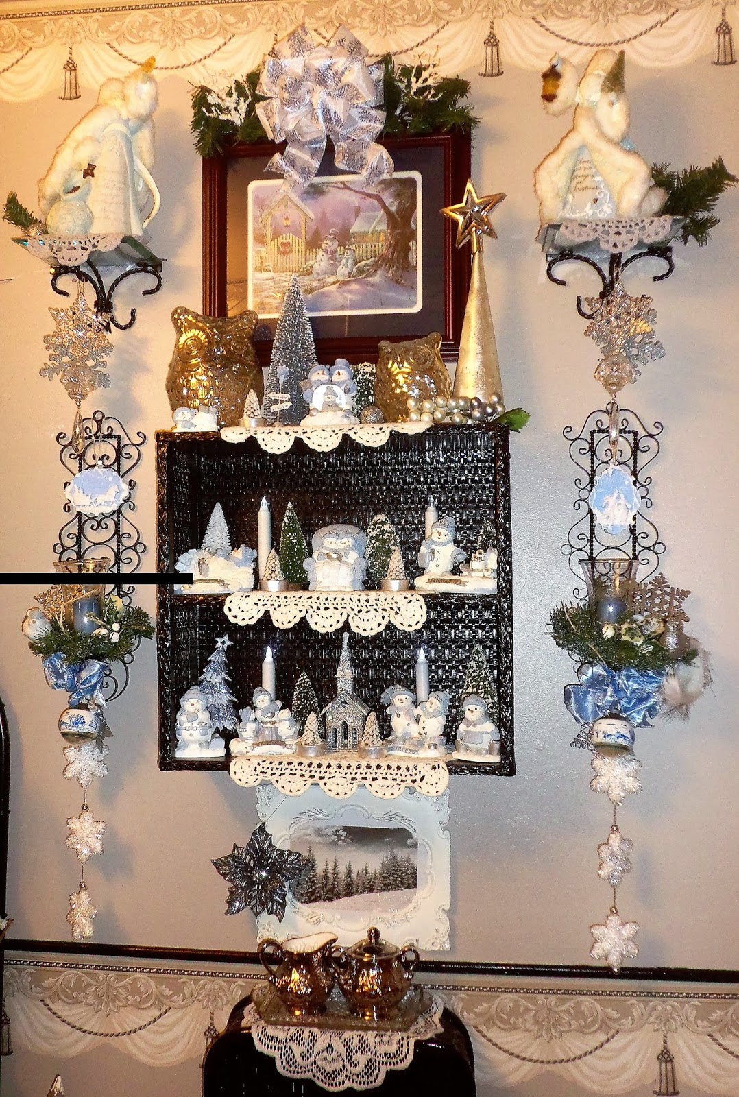 A DEBBIEDABBLE CHRISTMAS Christmas in the Powder Room, Christmas Home