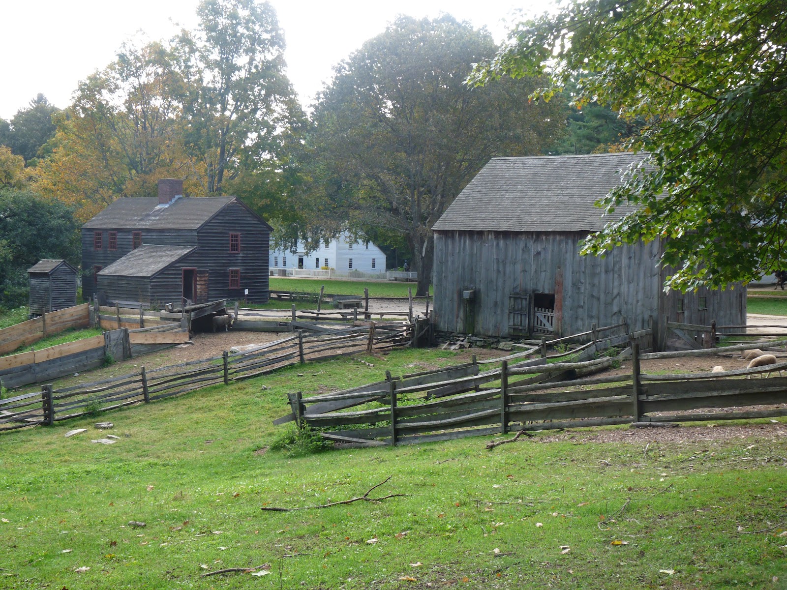 COUNTRY LOG CABIN OLD STURBRIDGE VILLAGE