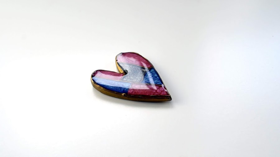 faux cloisonne polymer clay