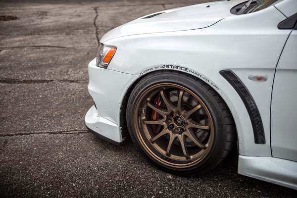 2008 White Mitsubishi Evolution X Auto Restorationice 2008 White Mitsubishi Evolution X Auto Restorationice