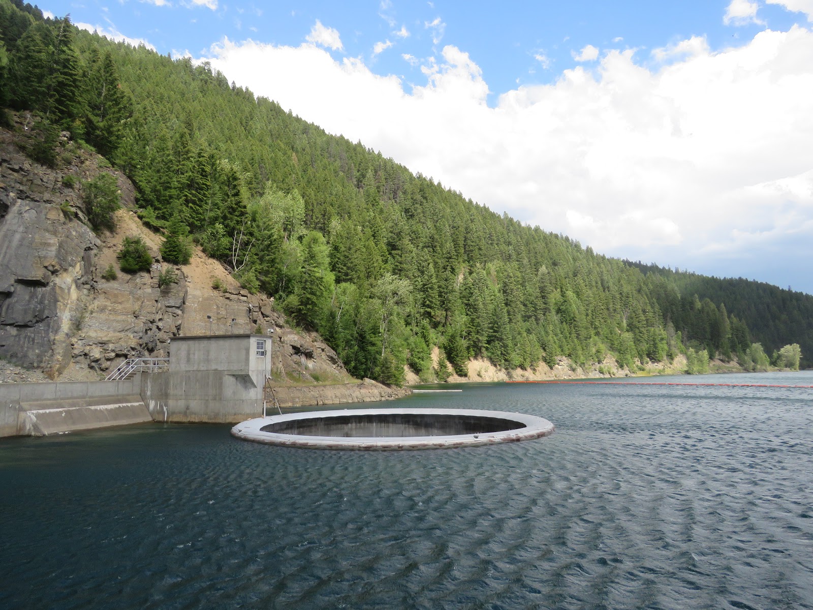Winds of Destiny RVLife Hungry Horse Dam and Reservoir, 7/23/2016