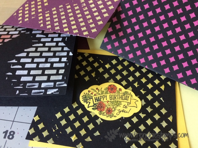 Stampin'Up! Embossing Paste, Frenchiestamps