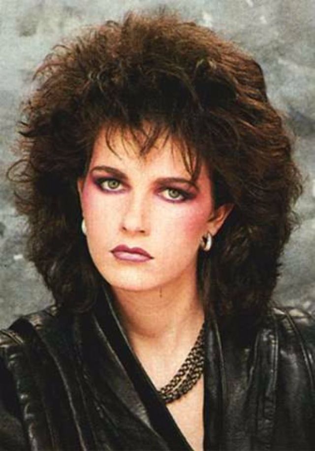 1980s The Period Of Women S Rock Hairstyles Boom Vintage Everyday