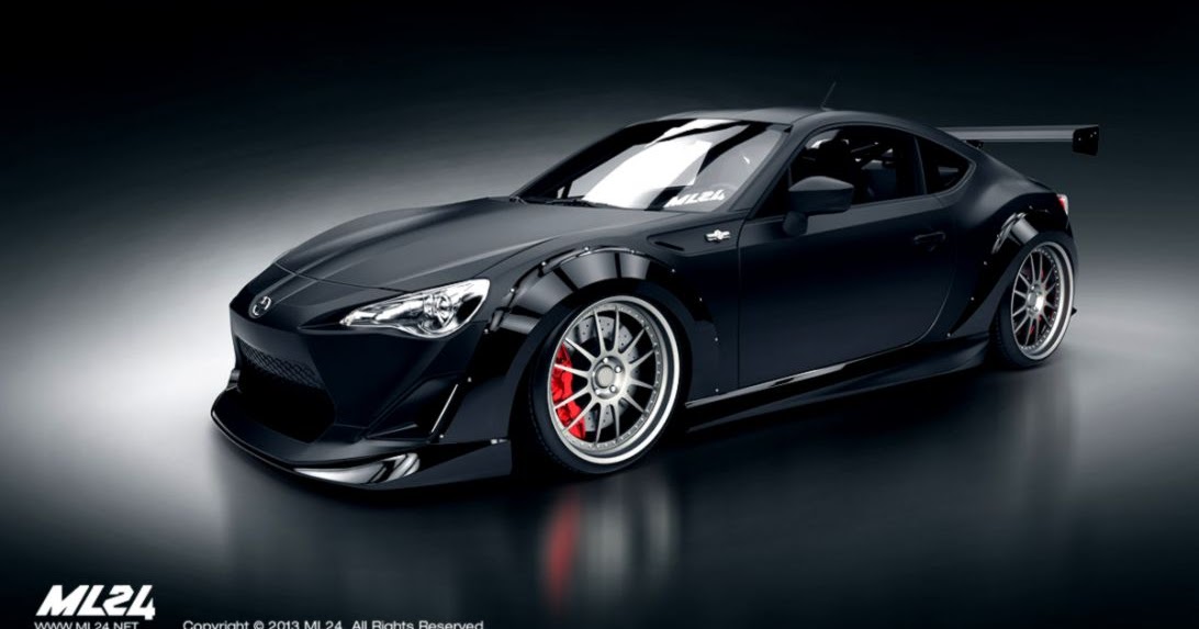 Scion Fr S Matte Black | Amazing Wallpapers