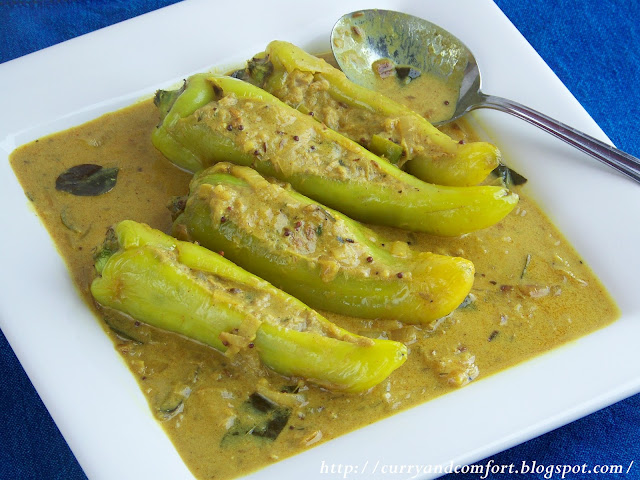 Kitchen Simmer: Tuna Stuffed Banana Pepper Curry