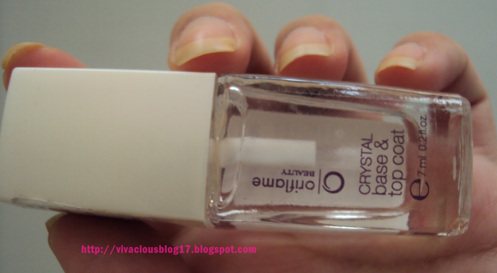 Vivacious Blog Oriflame Beauty Crystal Base & Top Coat Review