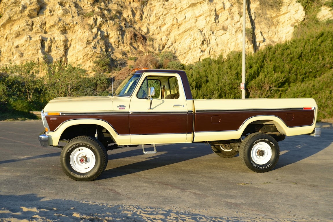 All American Classic Cars: 1978 Ford F-250 Ranger Camper Special Pickup